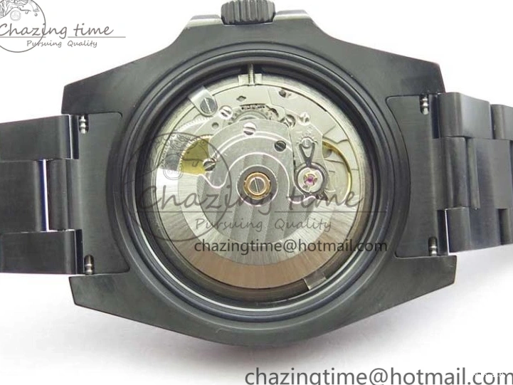 PVD 1:1 Noob Bracelet V10.5 Black PVD RED on SINGLE Dial Edition Submariner A2836 BLAKEN Best 0220